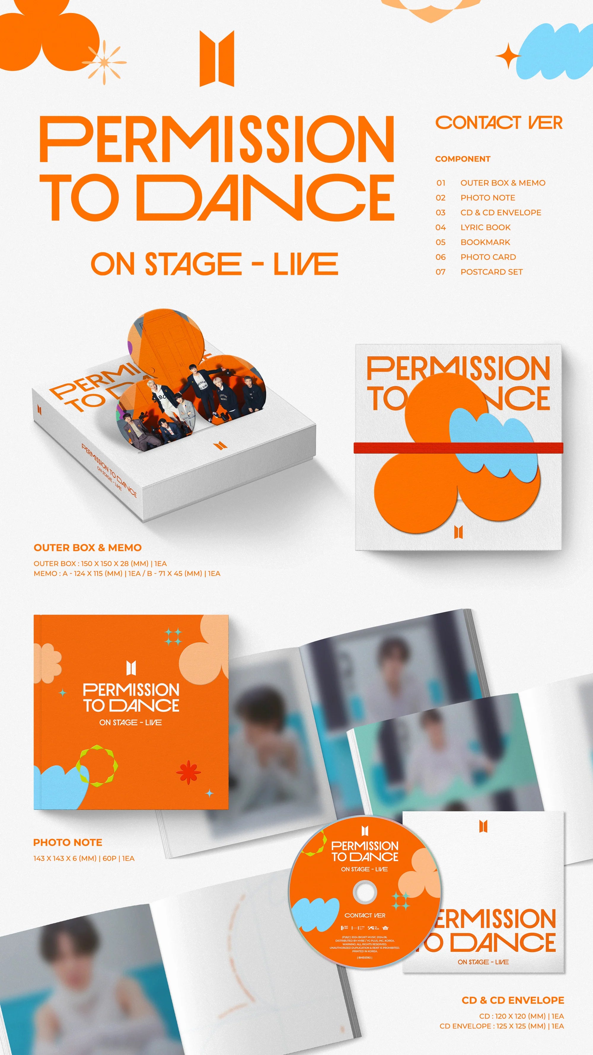 BTS - PERMISSION TO DANCE ON STAGE - LIVE (Contact ver.)