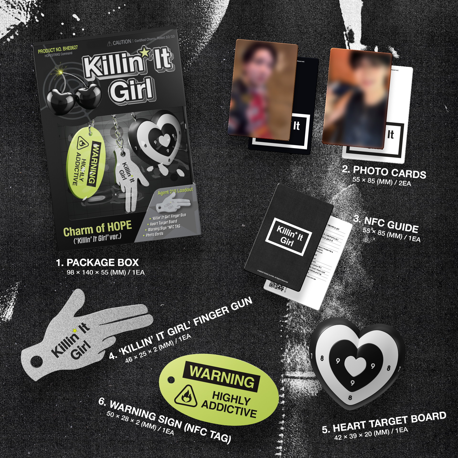 Charm of HOPE ('Killin' It Girl' ver.) - BTS UK Charm of HOPE ('Killin' It Girl' ver.) - BTS UK