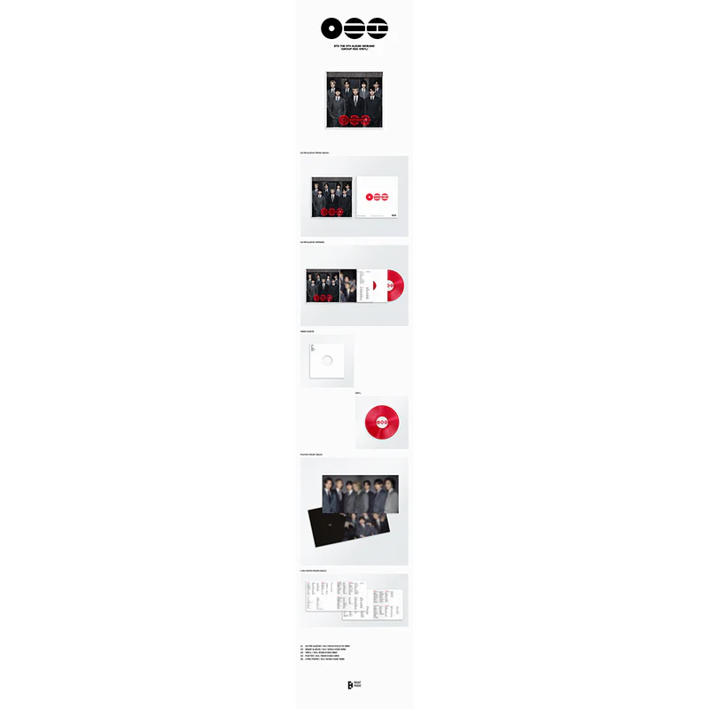 BTS - BTS The 5th Album 'ARIRANG' (Group Red Vinyl)