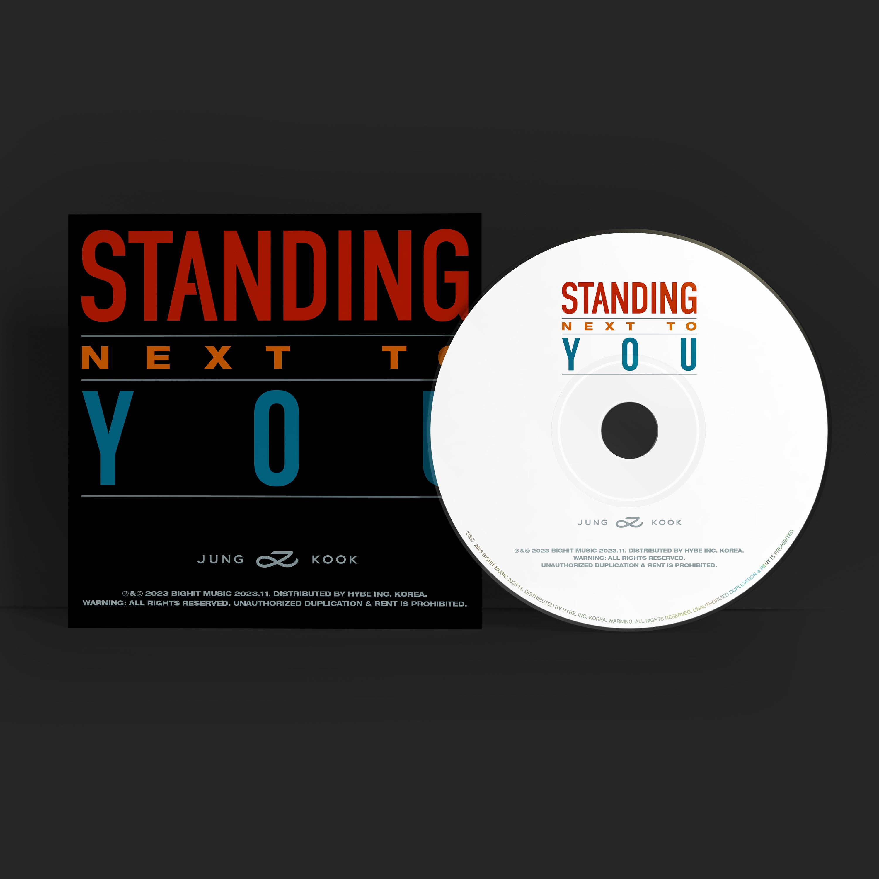 Jungkook - Standing Next to You: CD Single