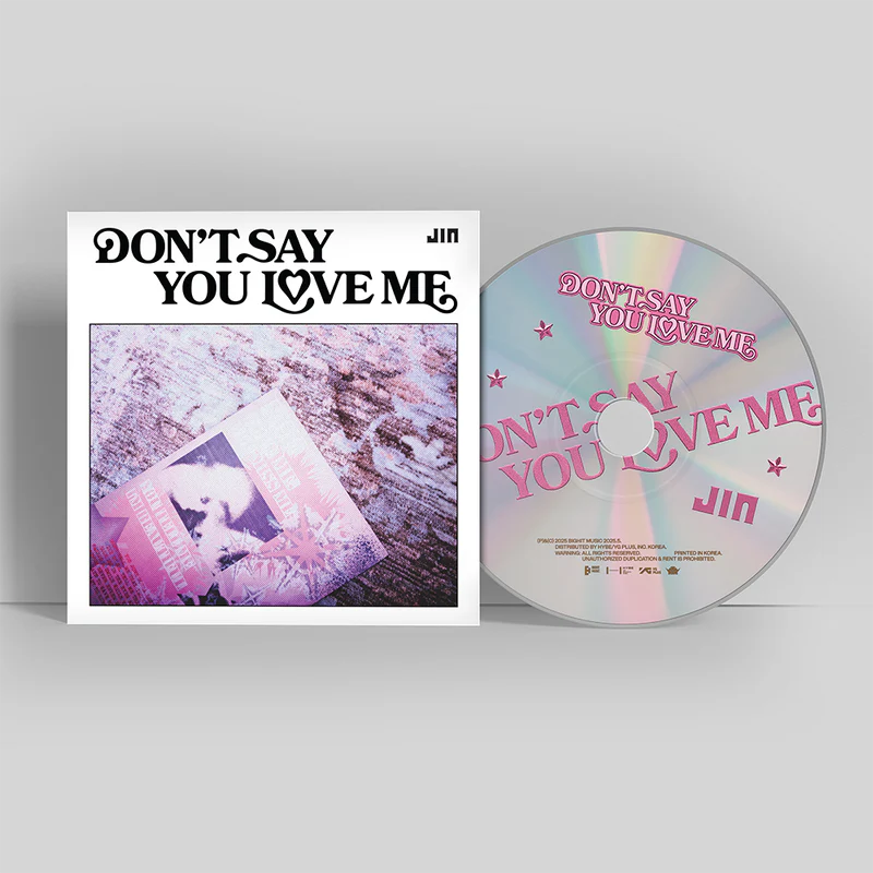 Jin (BTS) - Don't Say You Love Me Single CD