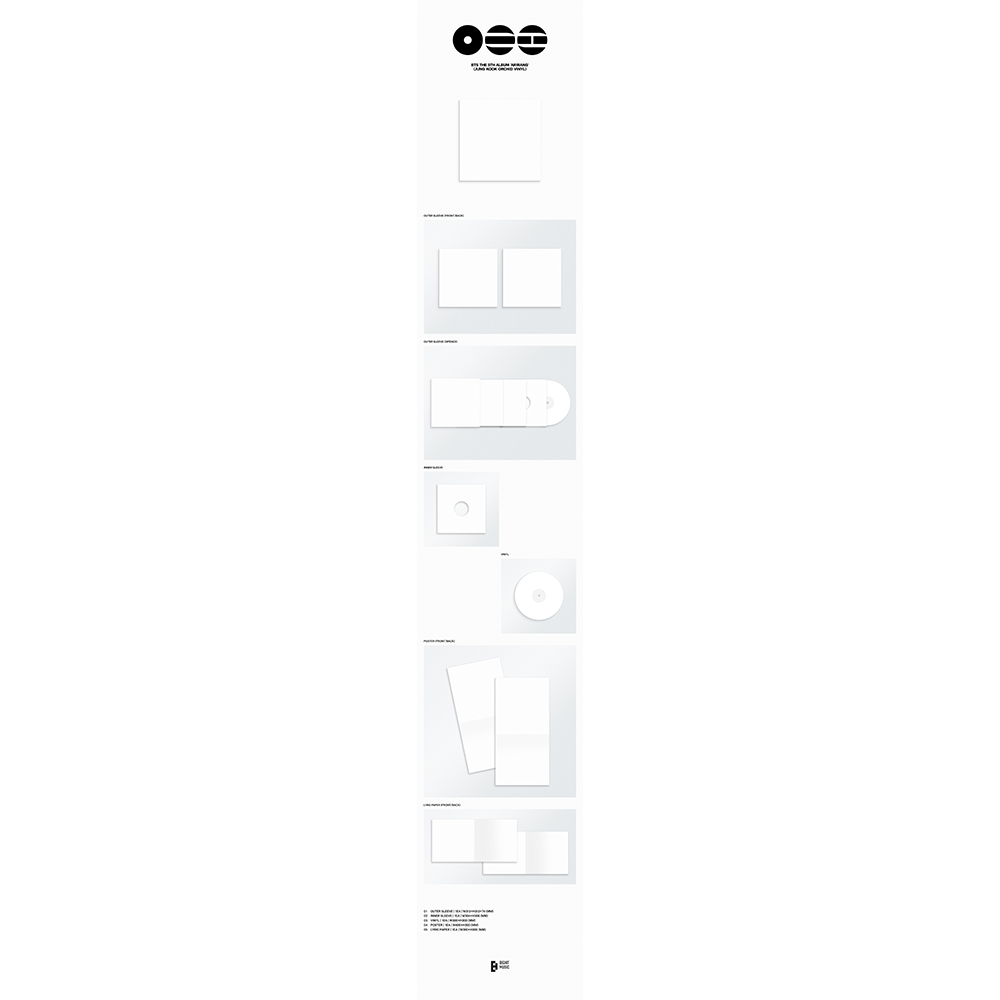 BTS - BTS The 5th Album 'ARIRANG' (Group Red Vinyl)