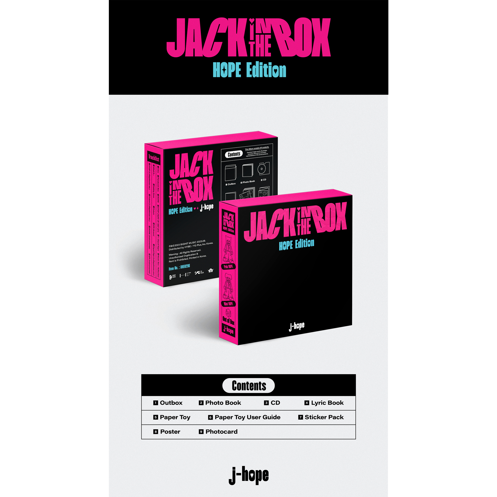 j-hope (BTS) - Jack In The Box (HOPE Edition): CD Box Set