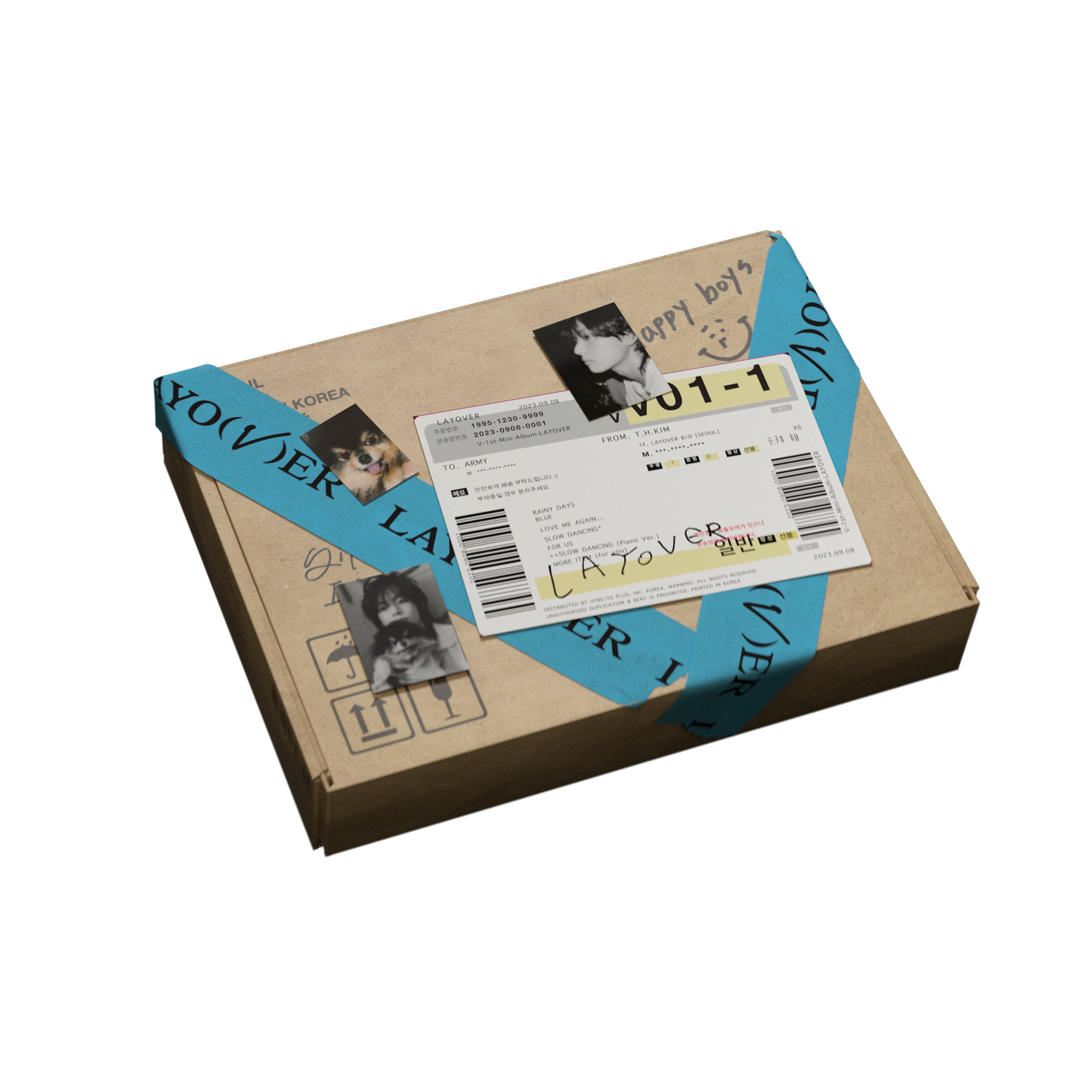 V (BTS) - Layover (Version 02): CD Box Set